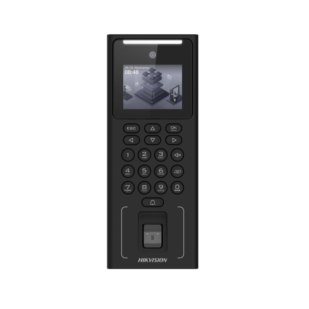 HIKVISION DS-K1T321EFWX-B (O-STD)/S/FACE/FINGERPRINT/PIN ACCESS CONTROL